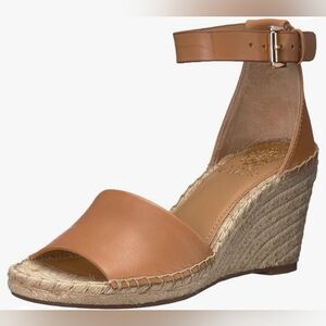 Vince Camuto Tan Wedge Sandals